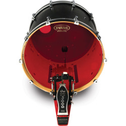 Evans Hydraulic Red Bass Drum Head, 22 Inch