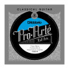D'Addario CGH-3T Pro-Arte Clear Nylon w/ Composite G Classical Guitar Half Set, Hard Tension