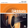 D'Addario EJ10 Bronze Acoustic Guitar Strings, Extra Light, 10-47 EJ10 D'Addario $8.59
