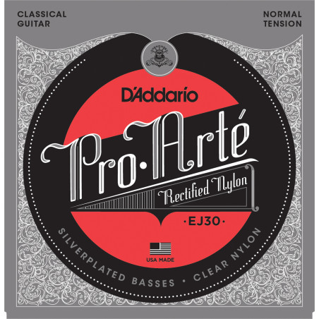 D'Addario EJ30 Classics Rectified Classical Guitar Strings, Normal Tension EJ30 D'Addario $12.31