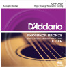 D'Addario EJ38H Phosphor Bronze Acoustic Guitar Strings, High Strung/Nashville Tuning, 10-27 EJ38H D'Addario $7.10