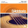 D'Addario FT047 Semi-Flat Phosphor Bronze Acoustic Guitar Single String, .047