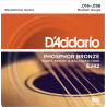 D'Addario FT053 Semi-Flat Phosphor Bronze Acoustic Guitar Single String, .053