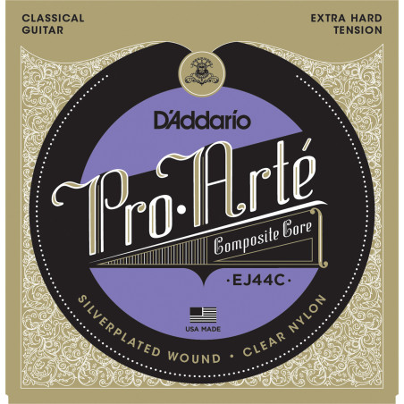 D'Addario EJ44C Pro-Arte Composite Classical Guitar Strings, Extra-Hard Tension EJ44C D'Addario $17.63