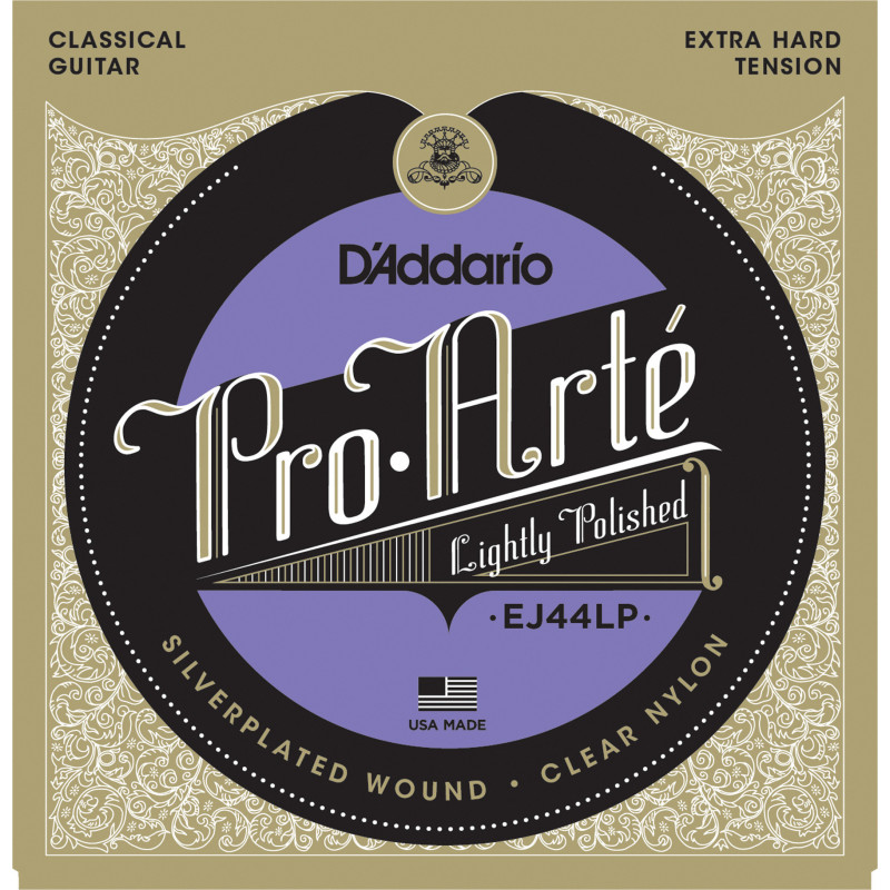 D'Addario EJ44LP Pro-Arte Composite Classical Guitar Strings, Extra-Hard Tension EJ44LP D'Addario $19.37