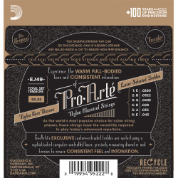 D'Addario Helicore Violin String Set with Wound E, 4/4 Scale, Medium Tension