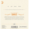 D'Addario EJ63 Tenor Banjo Strings, Nickel, 9-30 EJ63 D'Addario $5.55