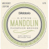 D'Addario EJ75 Mandolin Strings, Phosphor Bronze, Medium/Heavy, 11.5-41 EJ75 D'Addario $8.63
