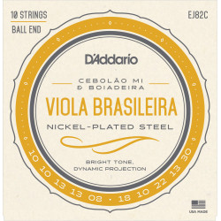 D'Addario EJ82C Viola Brasileira Set, Cebolao Mi and Boiadeira EJ82C D'Addario $9.03