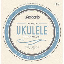 D'Addario EJ87T Titanium Ukulele Strings, Tenor EJ87T D'Addario $5.88