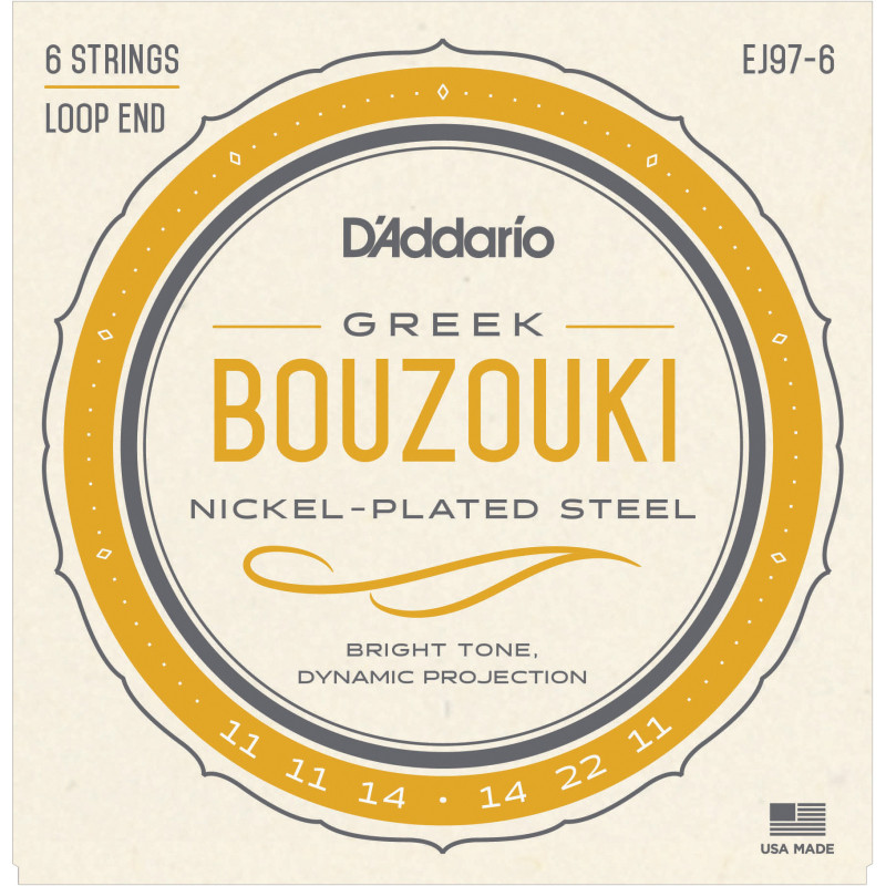 D'Addario EJ97-6 Greek Bouzouki EJ97-6 D'Addario $6.46