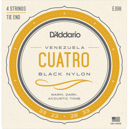 D'Addario EJ98 Cuatro-Venezuela Strings EJ98 D'Addario $4.25