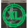 D'Addario ENR70 Half Round Bass Guitar Strings, Super Light,  40-95, Long Scale