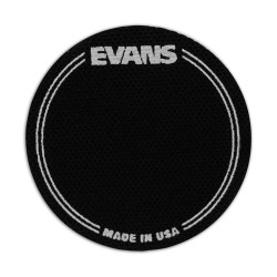 Evans EQ Single Pedal Patch, Black Nylon EQPB1 Evans Accessories $9.29
