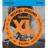 D'Addario EXL110 Nickel Wound Electric Guitar Strings, Regular Light, 10-46 EXL110 D'Addario $9.49