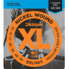 D'Addario EXL110-7 7-String Nickel Wound Electric Guitar Strings, Regular Light, 10-59 EXL110-7 D'Addario $9.99