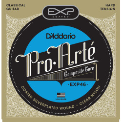 D'Addario EXP46 Coated Classical Guitar Strings, Hard Tension EXP46 D'Addario $15.26