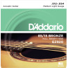 D'Addario EZ920 85/15 Bronze Acoustic Guitar Strings, Medium Light, 12-54
