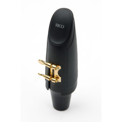 H-Ligature & Cap, Baritone Sax for Selmer-style Mouthpieces, Gold-plated HBS2G D'Addario Woodwinds $67.11