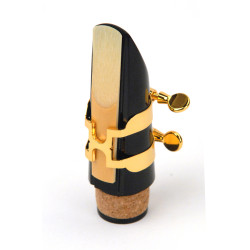H-Ligature & Cap, Bb Clarinet, Gold-plated HCL1G D'Addario Woodwinds $49.60