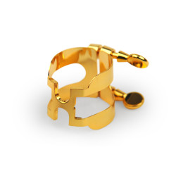 H-Ligature & Cap, Tenor Sax for Hard Rubber Mouthpieces, Gold-plated HTS1G D'Addario Woodwinds $61.50