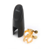 H-Ligature & Cap, Tenor Sax for Metal Link Mouthpieces, Gold-plated HTS2G D'Addario Woodwinds $61.50