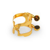 H-Ligature & Cap, Tenor Sax for Metal Link Mouthpieces, Gold-plated HTS2G D'Addario Woodwinds $61.50