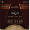 D'Addario NB1253 Nickel Bronze Acoustic Guitar Strings, Light, 12-53 NB1253 D'Addario $11.38