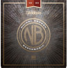 D'Addario NB1656 Nickel Bronze Acoustic Guitar Strings, Resophonic, 16-56