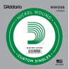 D'Addario NW056 Nickel Wound Electric Guitar Single String, .056 NW056 D'Addario $3.12