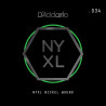 D'Addario NYXL Nickel Wound Electric Guitar Single String, .034