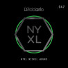 D'Addario NYXL Nickel Wound Electric Guitar Single String, .047 NYNW047 D'Addario $4.77