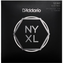 D'Addario NYXL1260 Nickel Wound Electric Guitar Strings, Extra Heavy, 12-60