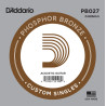 D'Addario PB027 Phosphor Bronze Wound Acoustic Guitar Single String, .027 PB027 D'Addario $2.21