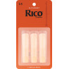 Rico Bb Clarinet Reeds, Strength 1.5, 3-pack RCA0315 D'Addario Woodwinds $5.78