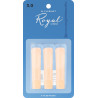 Rico Royal Bb Clarinet Reeds, Strength 3.0, 3-pack RCB0330 D'Addario Woodwinds $7.36