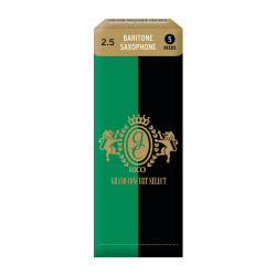 Rico Grand Concert Select Baritone Sax Reeds, Strength 2.5, 5-pack RGC05BSX250 D'Addario Woodwinds $31.21