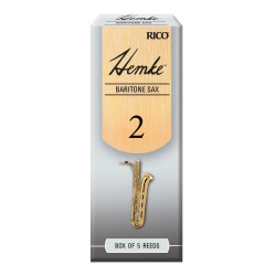 Hemke Baritone Sax Reeds, Strength 2.0, 5-pack RHKP5BSX200 D'Addario Woodwinds $27.34