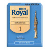 Rico Royal Soprano Sax Reeds, Strength 1.0, 10-pack RIB1010 D'Addario Woodwinds $22.87