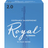 Rico Royal Soprano Sax Reeds, Strength 2.0, 10-pack RIB1020 D'Addario Woodwinds $26.21