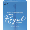 Rico Royal Soprano Sax Reeds, Strength 4.0, 10-pack RIB1040 D'Addario Woodwinds $26.21