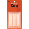 Rico Alto Sax Reeds, Strength 2.5, 3-pack RJA0325 D'Addario Woodwinds $7.76