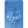 Rico Royal Baritone Sax Reeds, Strength 1.5, 10-pack RLB1015 D'Addario Woodwinds $51.13