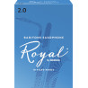 Rico Royal Baritone Sax Reeds, Strength 2.0, 10-pack RLB1020 D'Addario Woodwinds $51.13