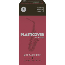 Rico Plasticover Alto Sax Reeds, Strength 4.0, 5-pack RRP05ASX400 D'Addario Woodwinds $22.74