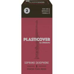 Rico Plasticover Soprano Sax Reeds, Strength 2.0, 5-pack RRP05SSX200 D'Addario Woodwinds $21.53