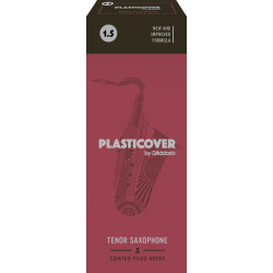 Rico Plasticover Tenor Sax Reeds, Strength 1.5, 5-pack RRP05TSX150 D'Addario Woodwinds $30.47