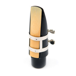 Rico Ligature, Tenor Sax for Hard Rubber Mouthpieces, Nickel Plated RTS1LN D'Addario Woodwinds $21.24