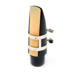 Rico Ligature & Cap, Tenor Sax for Hard Rubber Mouthpieces, Nickel Plated RTS1N D'Addario Woodwinds $32.81