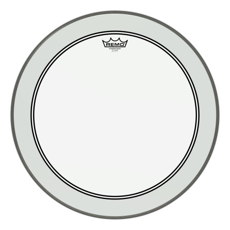 REMO Bass, POWERSTROKE® 3, Clear, 20" Diameter, 2-1/2" Impact Patch P3-1320-C2 Remo $73.50